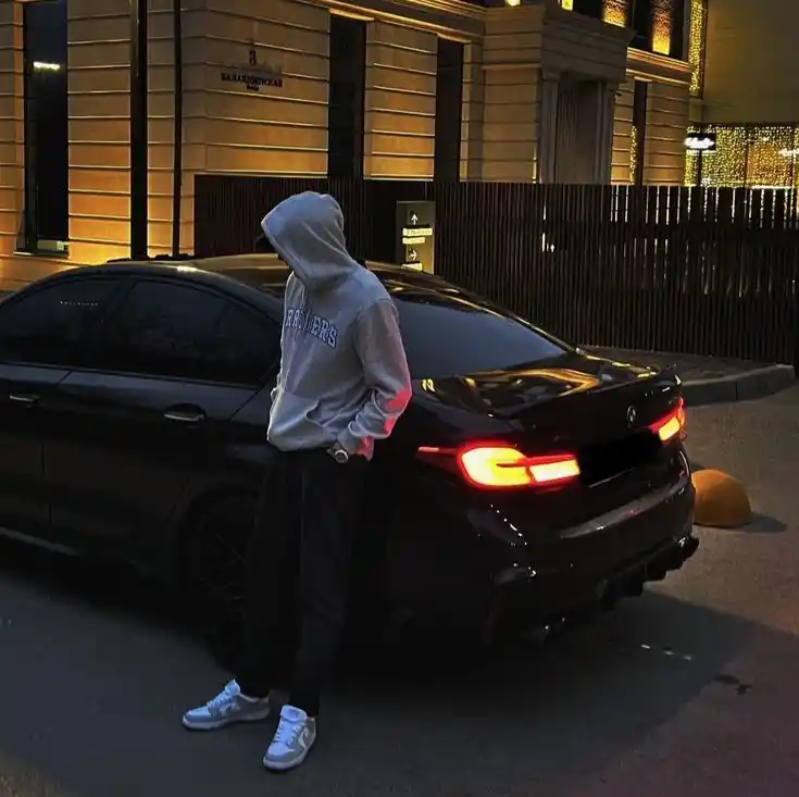 attitude boy dp black and white