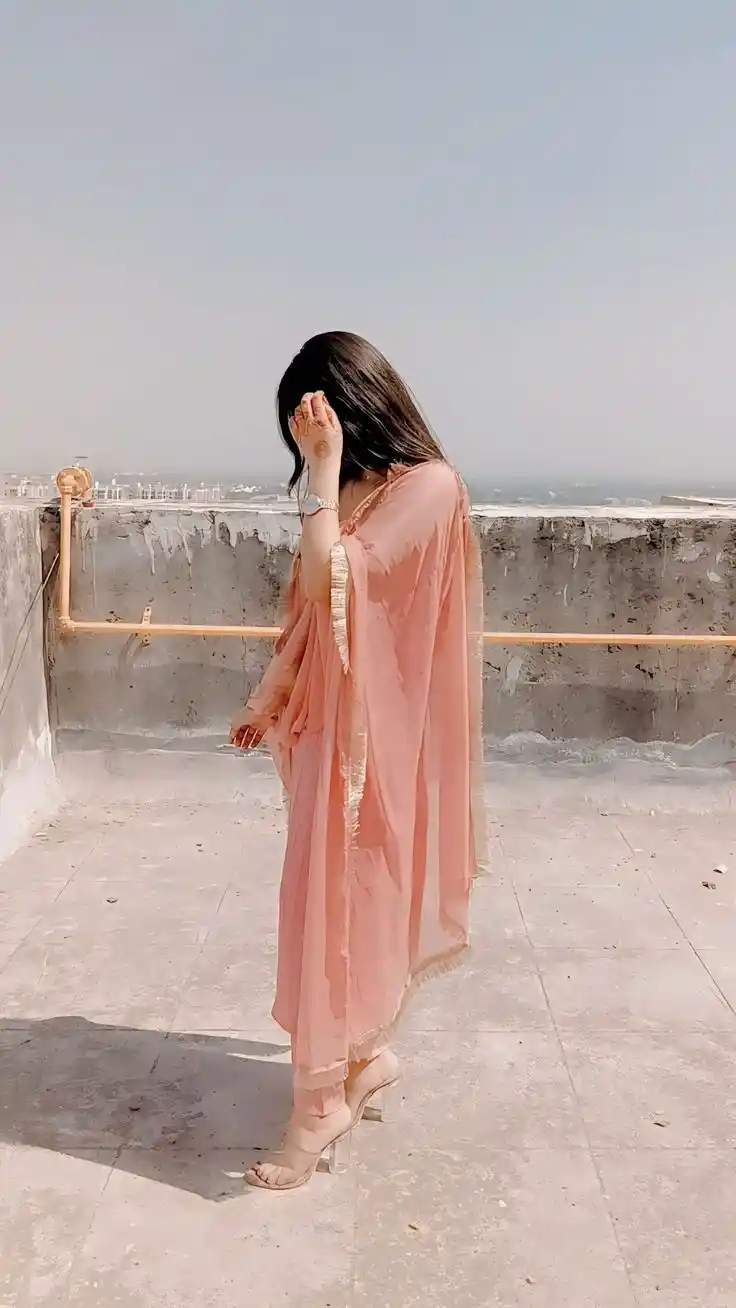 girls hidden face dp for instagram