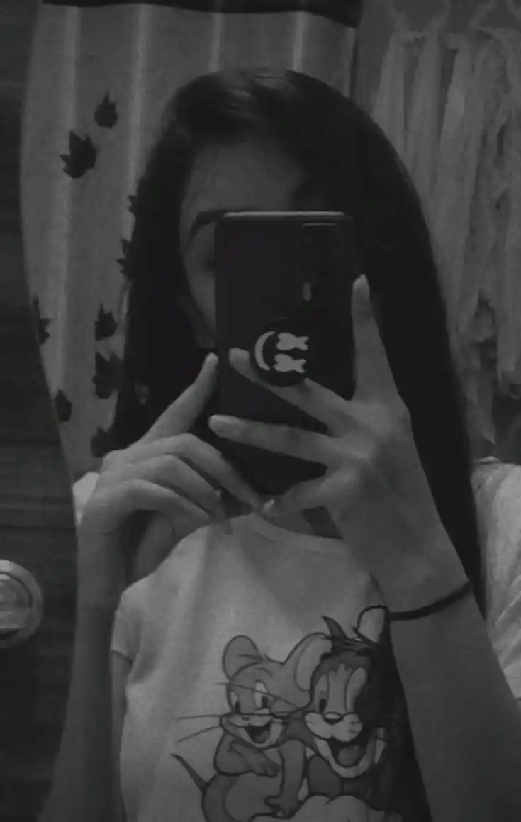 hidden face dp for girls black attitude indian