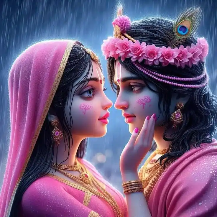 radha krishna dp anime