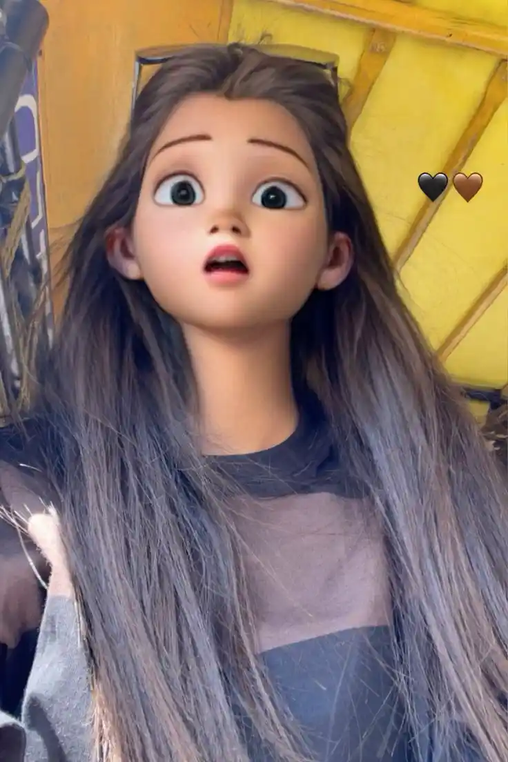 short hair hidden face girl dp