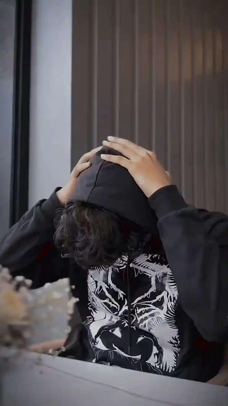 single boy attitude dp black