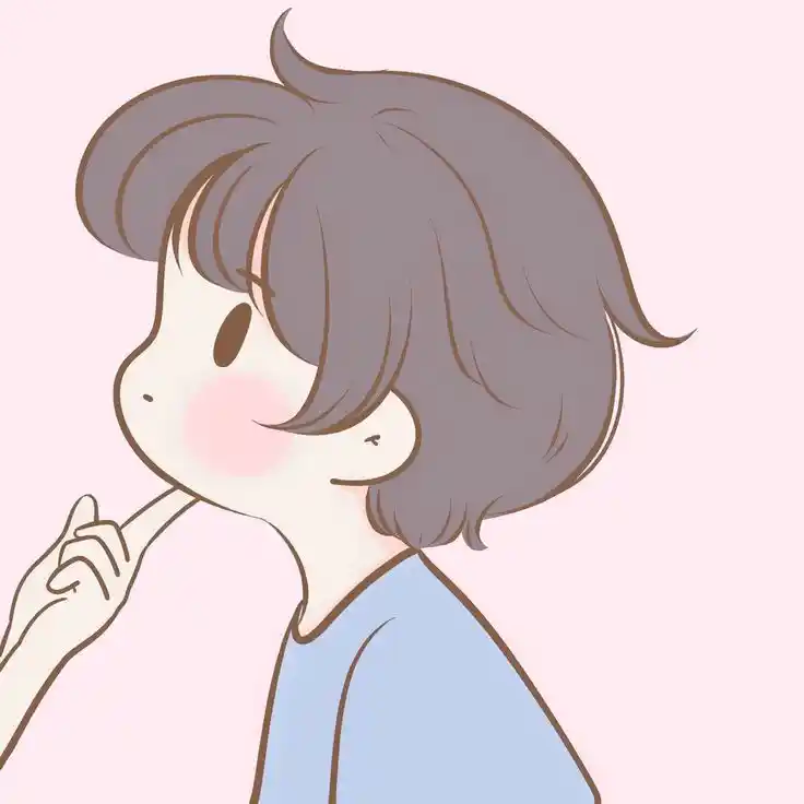 attitude cute cartoon dp 1