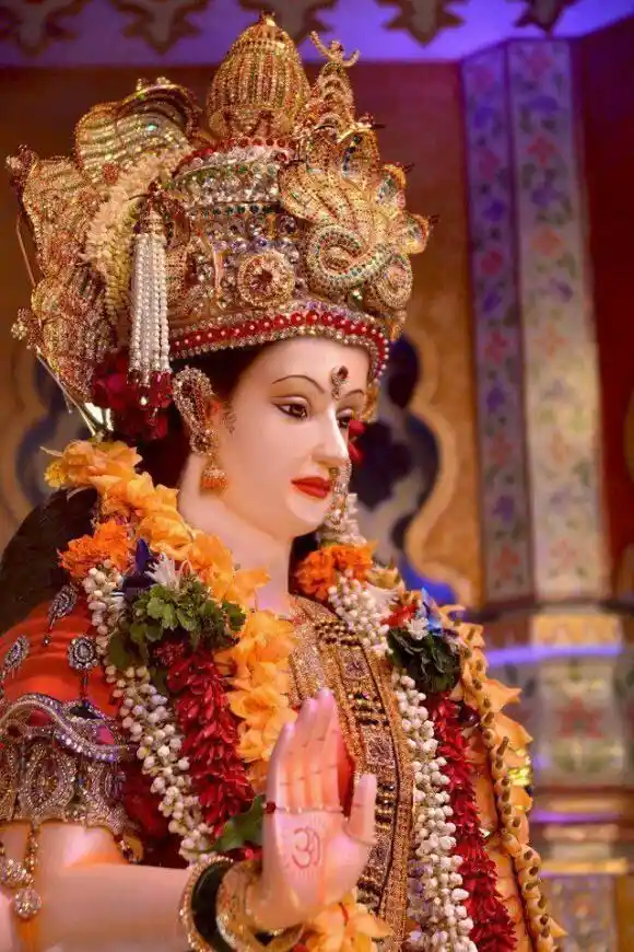 durga puja aarti image