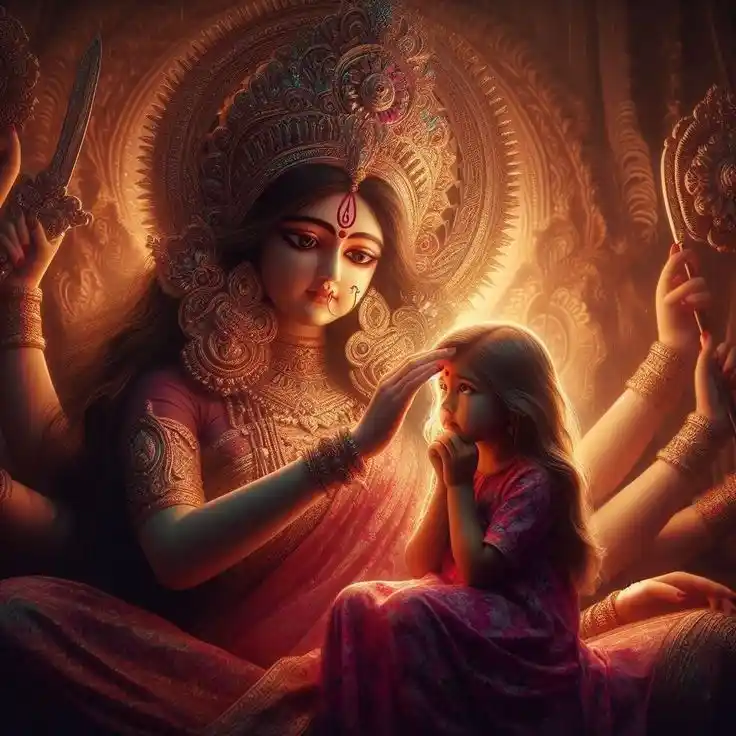 happy saptami durga puja images