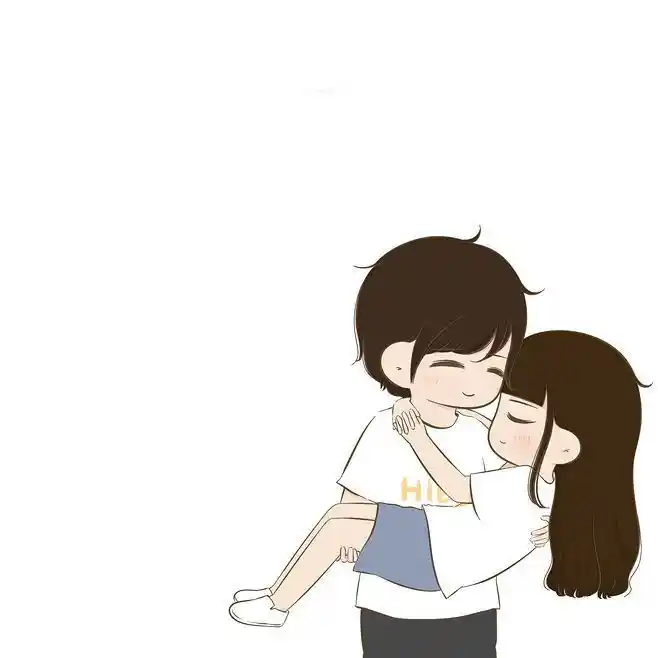 insta dp cartoon boy and girl