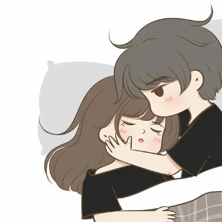 instagram cartoon dp for girls simple