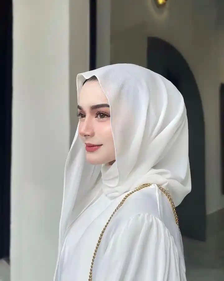 stylish hijab girl dp 73