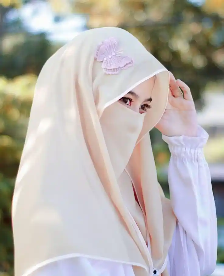 stylish instagram hijab dp 49